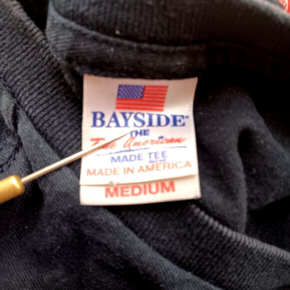 T-Shirt Men's Medium Teamsters 455 Essential Services Workers Bayside Black - Picture 4 of 4